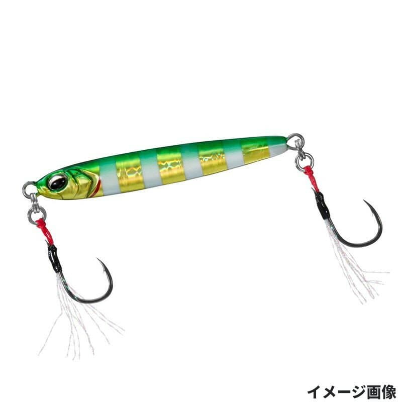 Daiwa Samurai Jig R Slow Fall 60g Green Gold Zebra