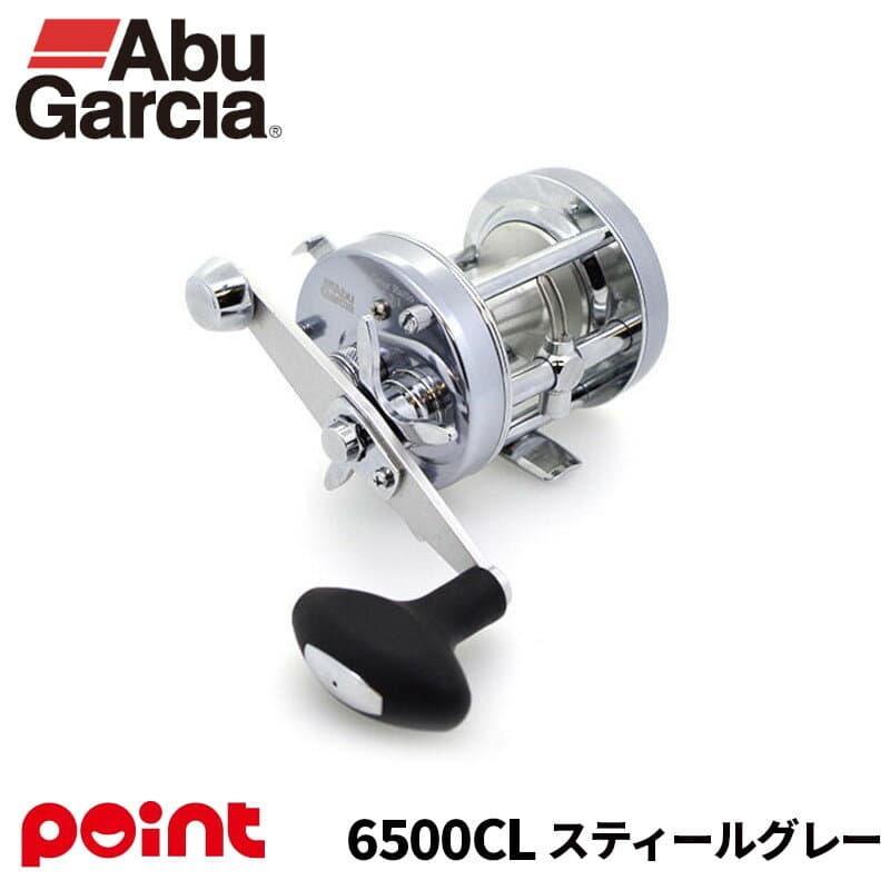 Abu Garcia Ambassadeur 6500CL Steel Grey Right Handle