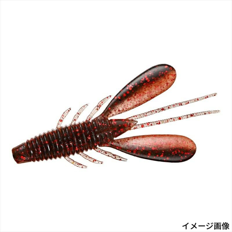 Daiwa HRF Hog 2.8 inch Black Shrimp Miso