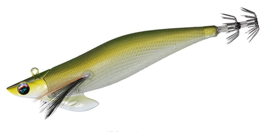 【ダイワ】エメラルダス ボート2　RV（ラトルバージョン）サイズ：3.0号（25g）カラー：13 夜光－グローヘッド／オリーブ【4550133289958】