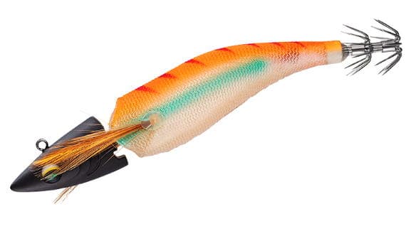 Daiwa Egi Emeraldas Boat Joint #3.5 (30g) Luminous - Orange Cedar