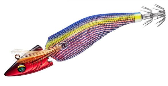 Daiwa Egi Emeraldas Boat Joint #3.0 (25g) Red - Striped Purple