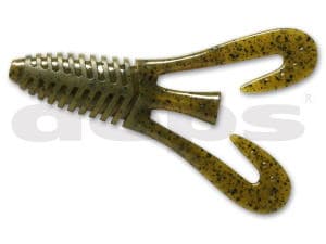 Deps Worm Barbute 4inch #12 Green Pumpkin