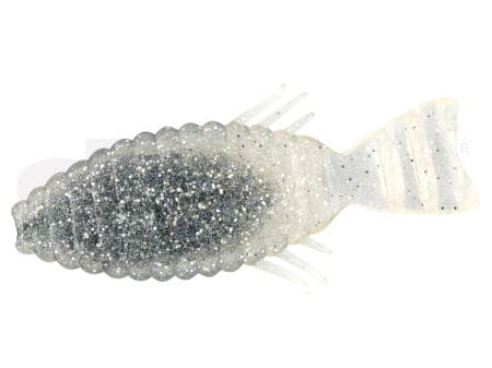 Deps Worm Bull Flat 3.8inch #127 Silver Shad