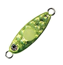 RUDIE'S Fish Egg Metal 3.0g Chart Spot Glow