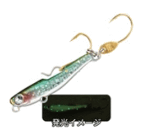 Rudie's Nako Metal Tsuranuki 2.5g Flash Kibinago