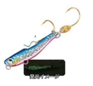 Rudie's Metal Jig Gyoshi Metal Tsuranuki 2.5g Blue Pink