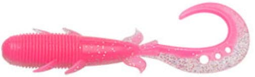 ＜エコギア＞ キジハタグラブLength (inch / mm)：4.5″ / 88mmカラー：158 スーパーホログラム/ピンクグロウ(夜光)【4905789120986】