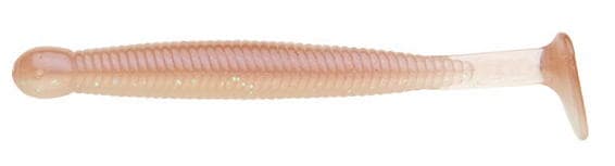 Ecogear Worm Grass Minnow M 2-1/2inch #266 White Kisu (luminous)