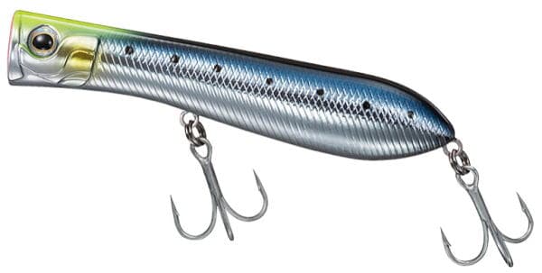Daiwa Seabass Lure Salty POP 80F Chart Head Mekki Sardine