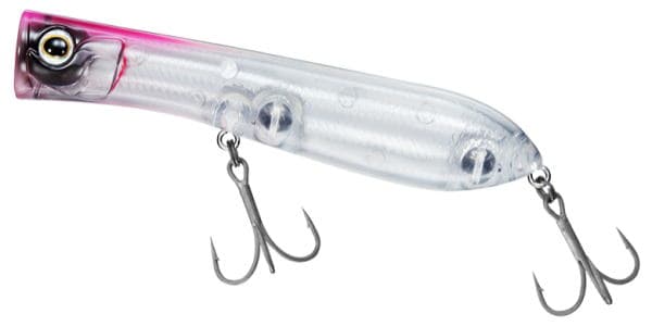 Daiwa Seabass Lure Salty POP 80F Pink Head Clear