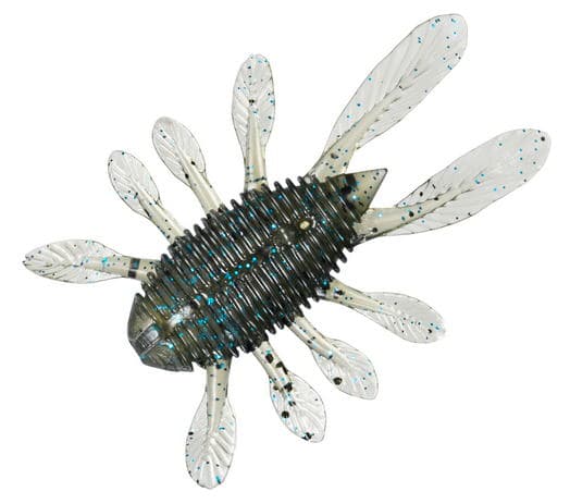 Daiwa Steez Apnas Bug 1.8 inch Green Pumpkin Blue Flake