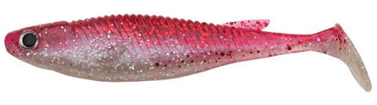 Ecogear Worm Balt 3.5inch #472 Red Holomax