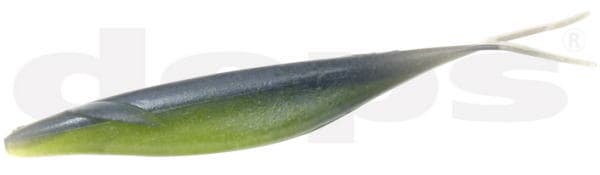 Deps Worm Sakamata Shad 6inch #20 Watermelon Pro Blue