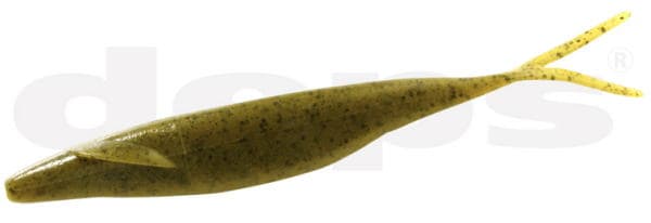 Deps Sakamata Shad 2 inch #12 Green Pumpkin
