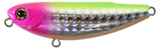 Zip Baits Zabra Fake Dog CB 274 Pink Head Chart Back OB