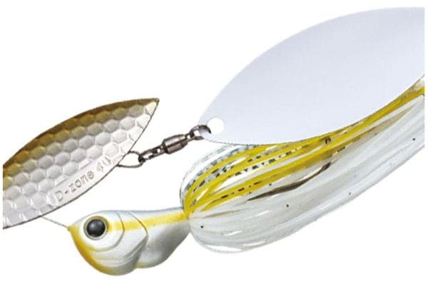 Evergreen Spinnerbait MoDO D Zone 3/8oz Double Indiana #27 Chart Shad
