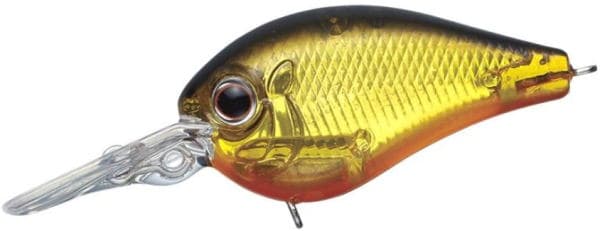 Evergreen Bass Lure MoDO Piccolo #18 Flash Gold