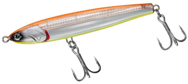 Daiwa Offshore Plug Drift Flicker Laser Impact 110S-LI LI Orange Back Chartberry
