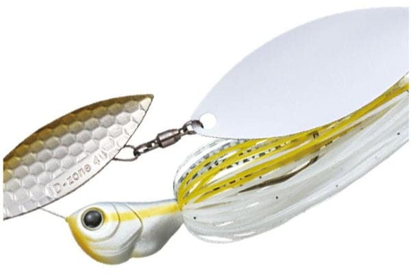 Evergreen Spinnerbait MoDO D Zone 3/8oz Double Willow #27 Chart Shad