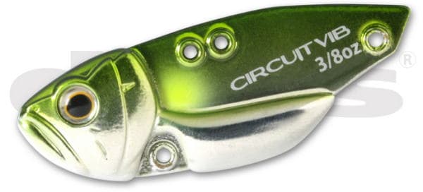 Deps Bass Lure Circuit Vib 1/2oz #10 Metal Ayu