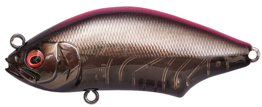 Megabass Seabass Lure Hadara Trap HT Black Pink back