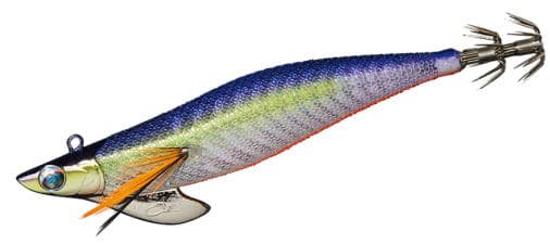 Daiwa Egi Emeraldas Boat II RV #3 (35g) Clear - Purple & Orange