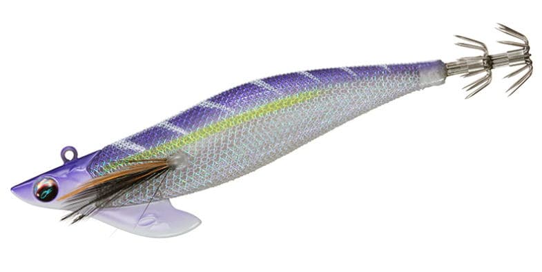 Daiwa Egi Emeraldas Boat II RV #3 (35g) Luminous - Glow Head/Purple Cedar