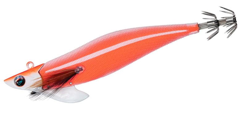 Daiwa Egi Emeraldas Boat II RV #3 (25g) Luminous - Glow Head/Orange Uribou