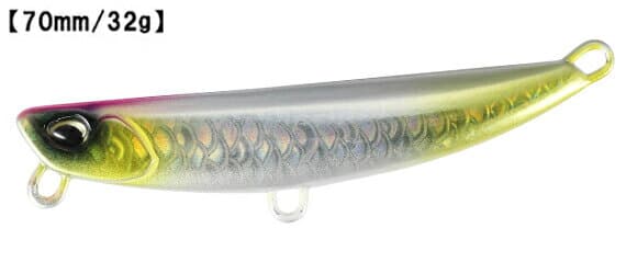 DUO/デュオ ビーチウォーカー フリッパー 32 70mm/32g GYA0592 UVスパークルキスGR