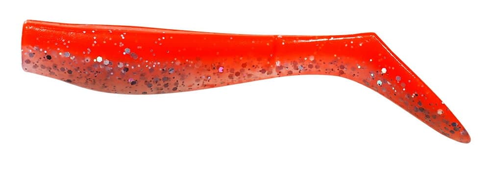 Buddy Works Flag Shad 4 inch 7.5g HGO Belly Glow Orange