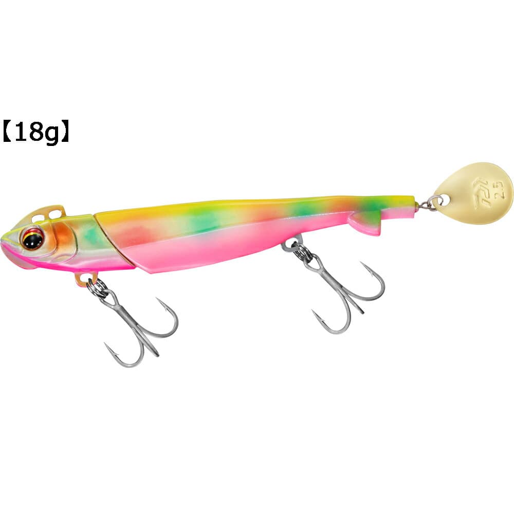 DAIWA/ダイワ 在庫限り フラットジャンキー ロデムR4ブレード 4インチ/18g ヒラメチャートマーブル