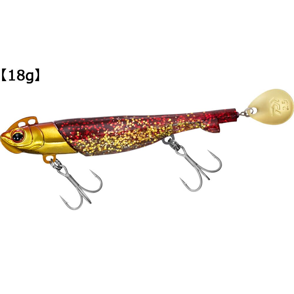 Daiwa Worm Flat Junkie Rodem R4 Blade 18g Flounder Burning