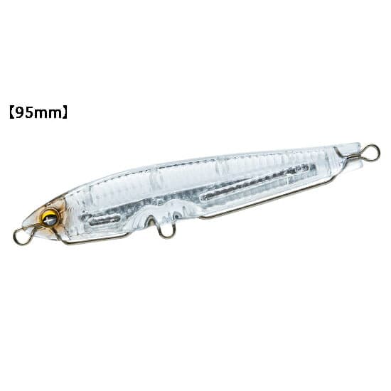 DUEL/デュエル 在庫限り ソニックブーム SBショット 95S 95mm/28g 10 TM クリアー