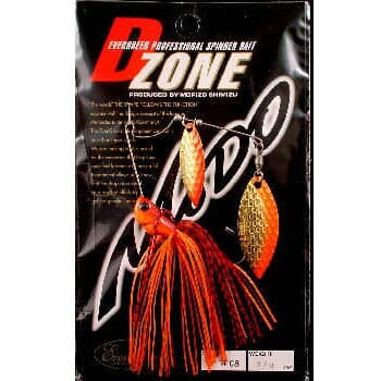 Evergreen Spinnerbait MoDO D Zone 3/8oz Double Willow #08 PS Dynamite