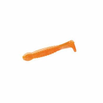 Ecogear Worm Grass Minnow S 1-3/4inch #166 Midnight Orange (luminous)