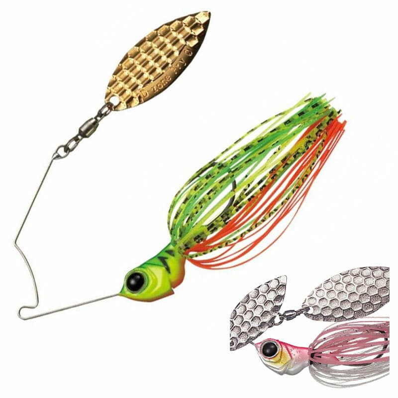 Evergreen Spinnerbait MoDO D Zone Fry 1/4oz Single Willow #24 Cotton Candy