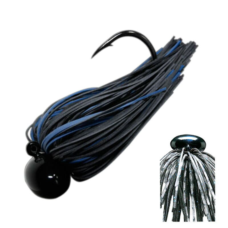 Deps Super Head Lock Jig 3/8oz #37 Scale Black