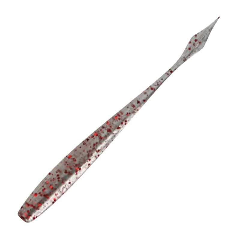 Jackall Worm Deka Kibi Nago 2.5inch Ultra Keimura Clear Red Flake