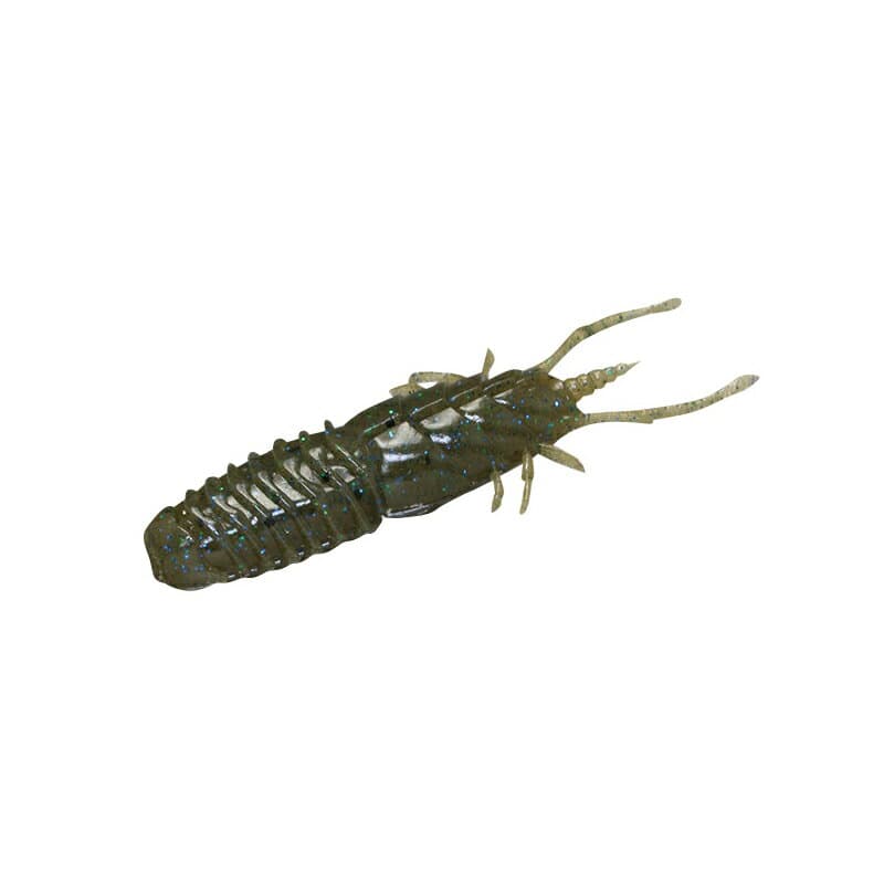 Jackall Worm Wam Wam 48 Green Pumpkin Goby