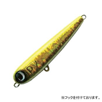Jumprize Seabass Lure Popopen 95F #09 Gold ChartGlowberry