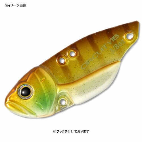 Deps Bass Lure Circuit Vib 1/2oz #03 Mustard Gill