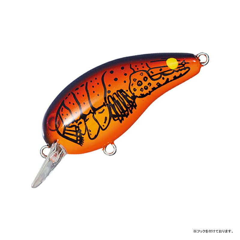 Daiwa Bass Plug Tiny Peanut SR Reverse Craw