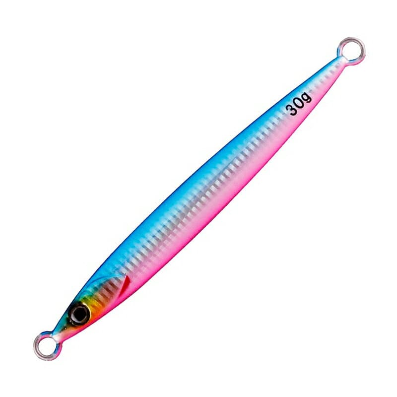 Jackall Metal Jig Big Backer Jig Slide Stick 30g Blue Pink/Border Holo