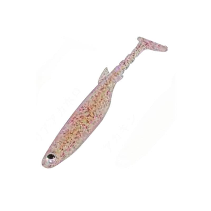 RUDIE'S Hata Kui Sakana Ko 4.0 inch Clear Aka Horo
