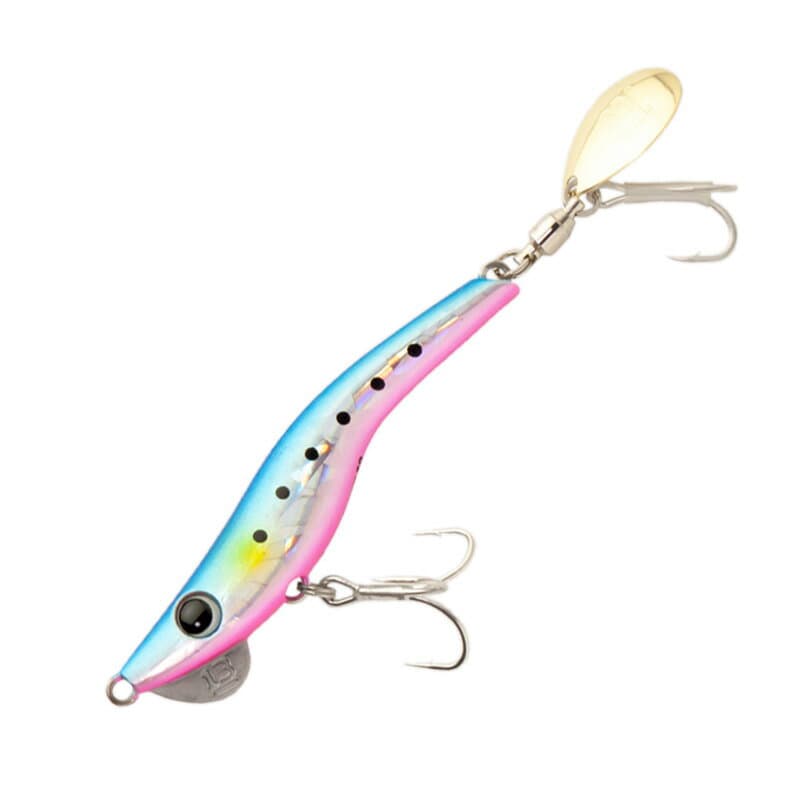 Breaden Metalmaru Single Hook 28g #18 Blue Pink Iwashi
