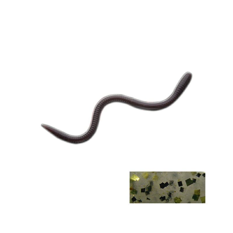 Bait Breath U30 Vein 6.8 inch #143 Clear / Black Gold Flake
