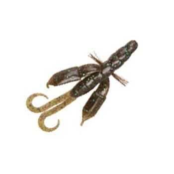 Bait Breath Bys Claw Portly 3 inch #822B Green Pumpkin × Candy
