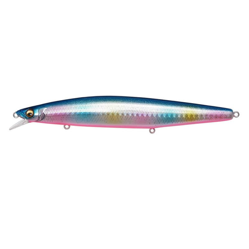 Megabass Marine Gang Cookai F 140mm GLX Blue Pink Rainbow