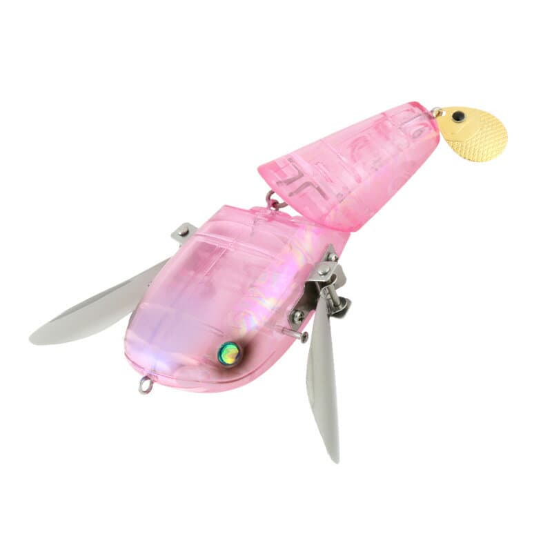 Deps Bass Lure NZ Crawler #11 Pink Scale